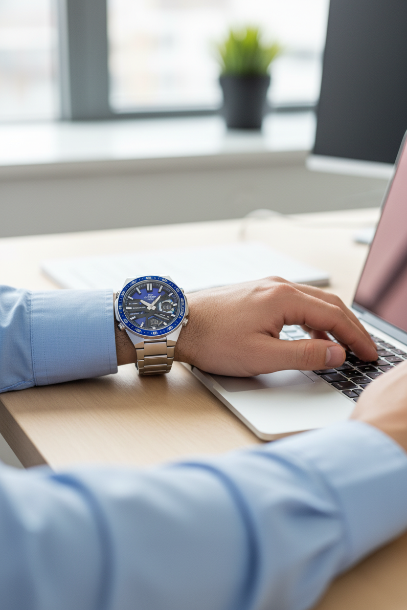 Reloj Casio Edifice EFV-C110D-2AV Azul