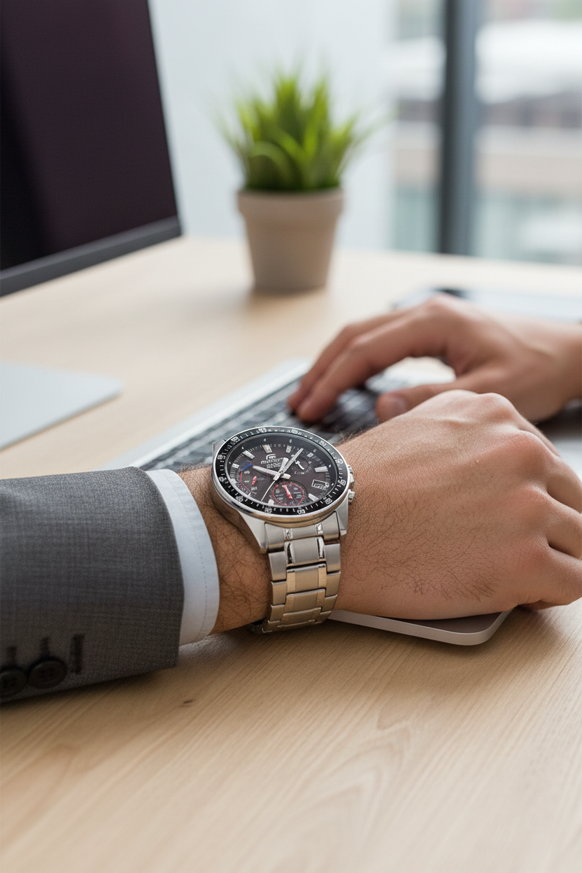 Reloj Casio Edifice EFV-540D-1AVU Negro