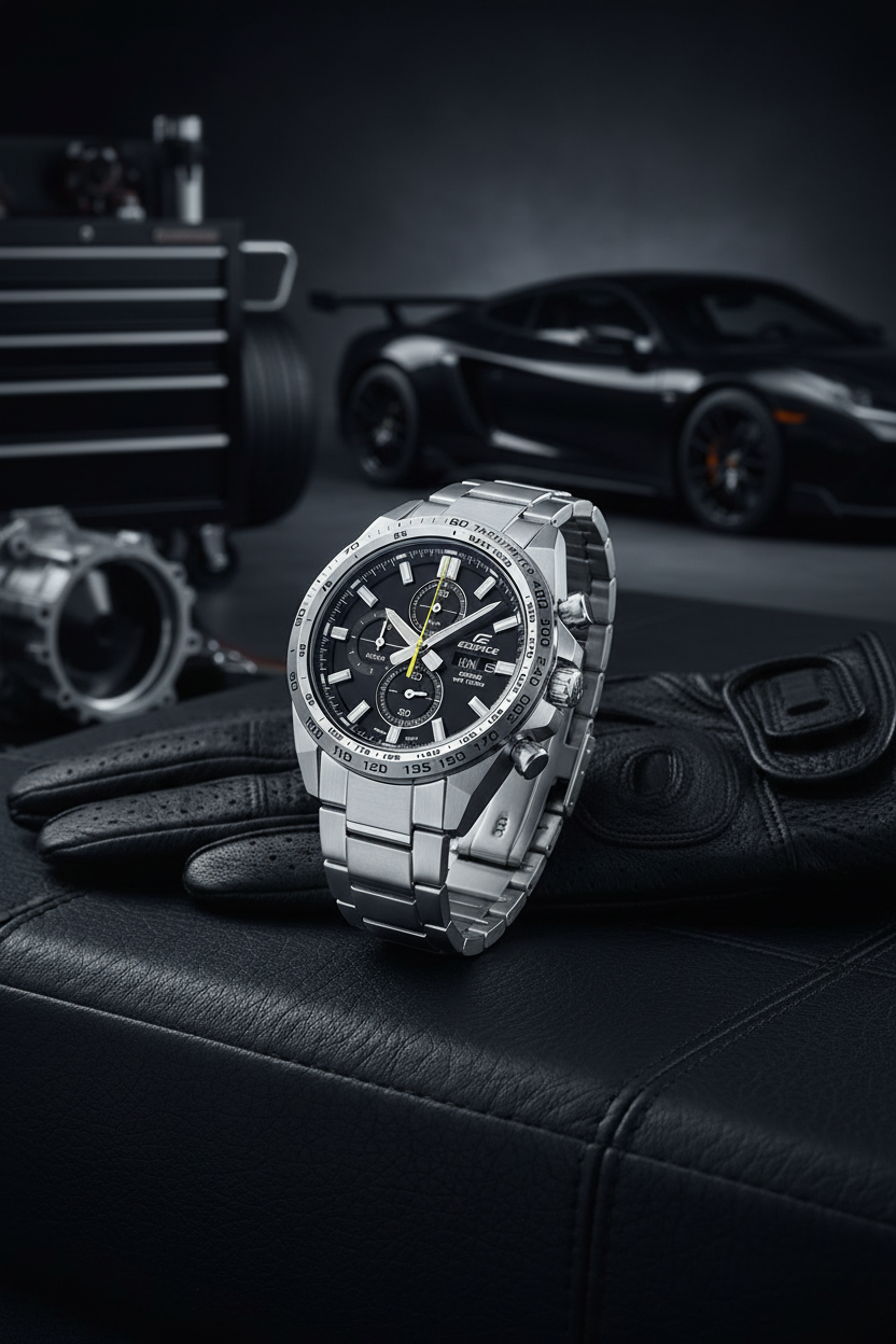 Reloj Casio Edifice EFR-574D-1AVU Negro