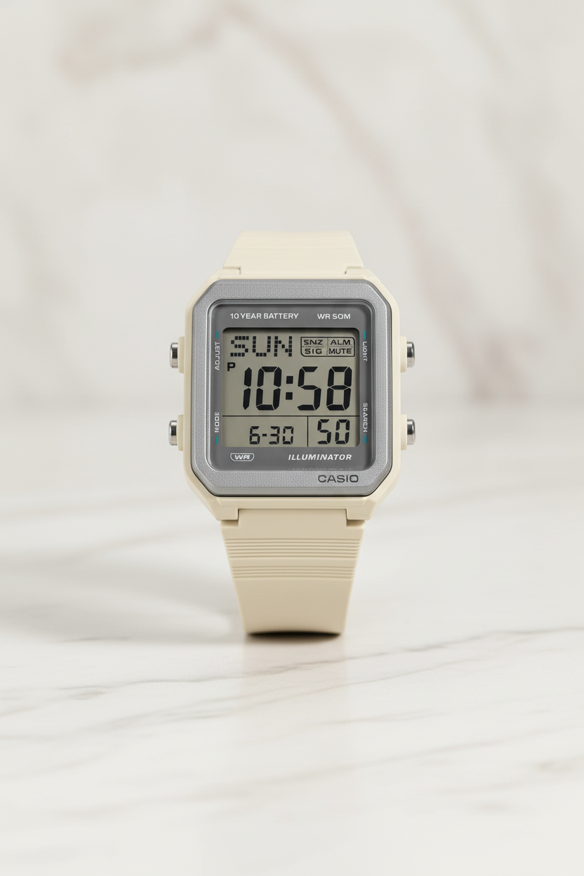 Reloj Casio W-221H-8AV Beige
