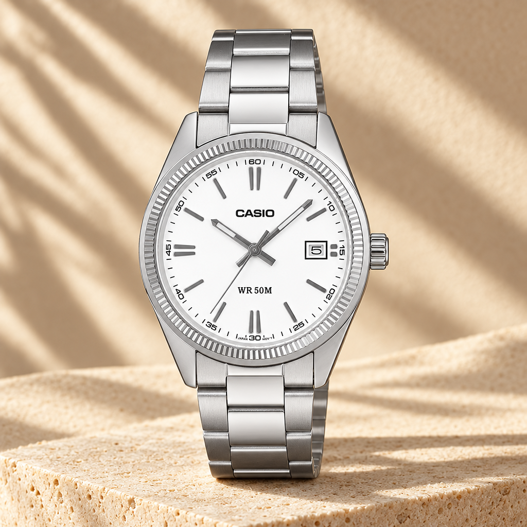 Reloj Casio UTP-1302PD-7AV Blanco