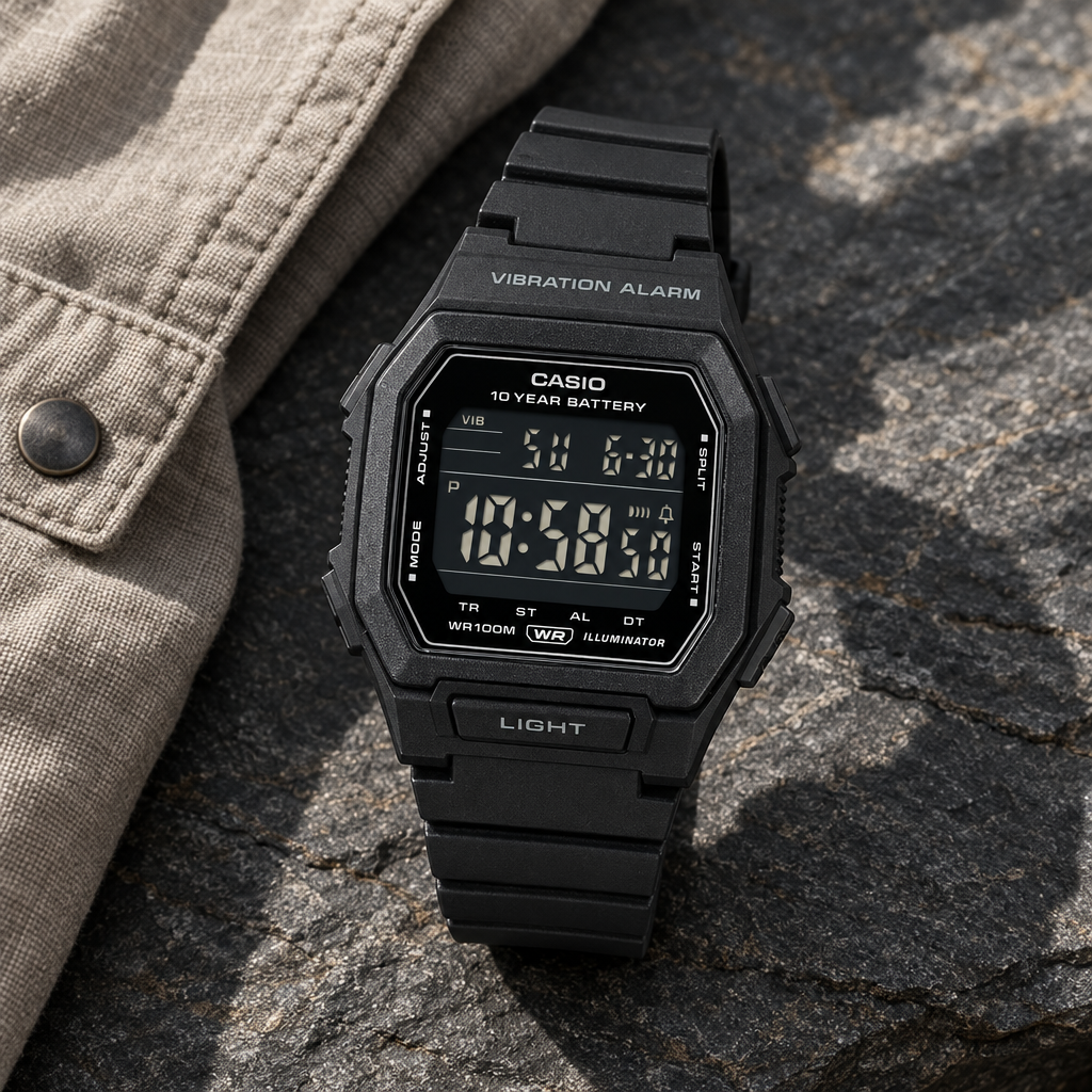 Reloj Casio W-738H-1BV Negro