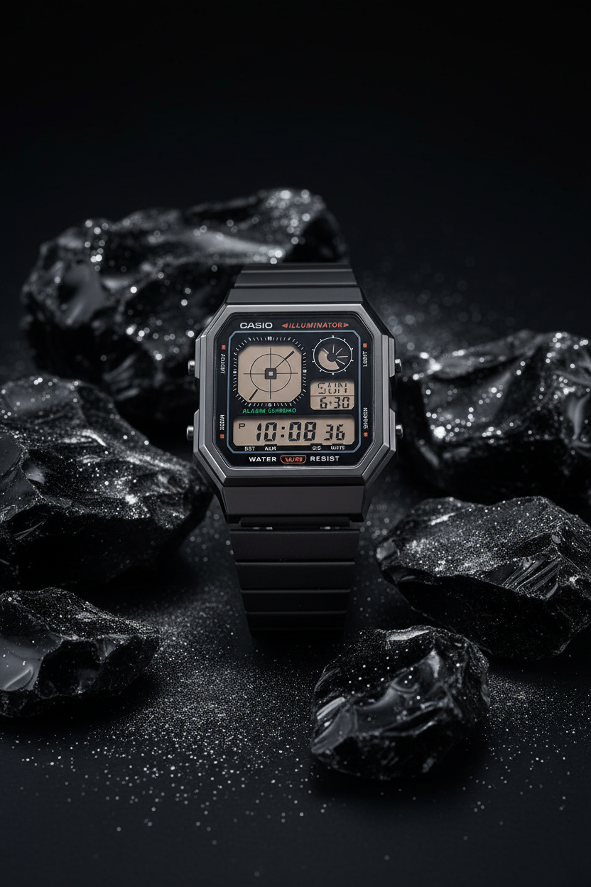 Reloj Casio Vintage A130WEGG-1A Negro
