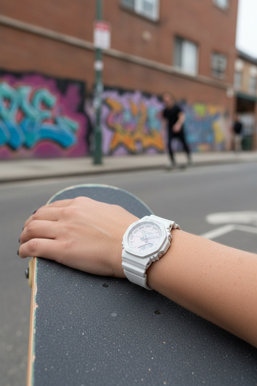Reloj Casio G-Shock GMA-P2100PC-7A Blanco