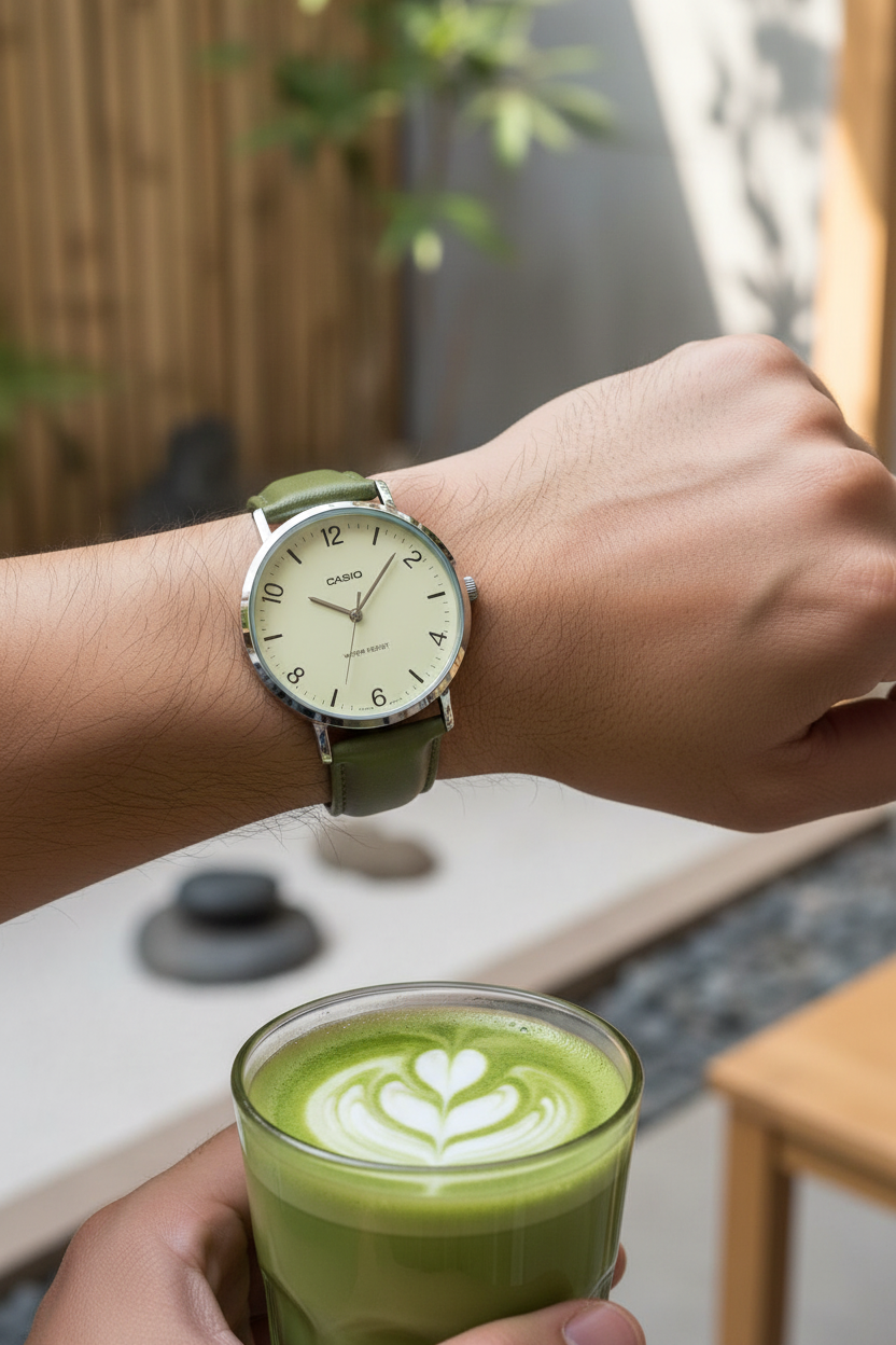 Reloj Casio MTP-VT03L-7B Verde