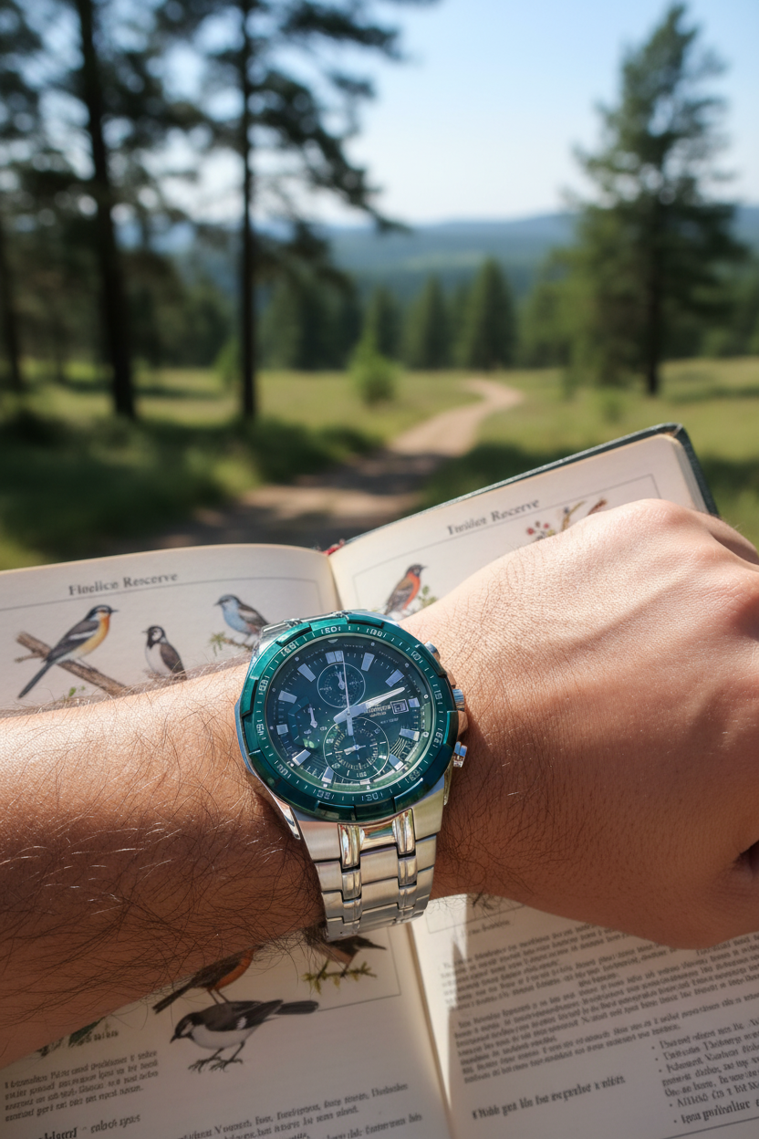 Reloj Casio Edifice EFR-539DE-3AVU Verde