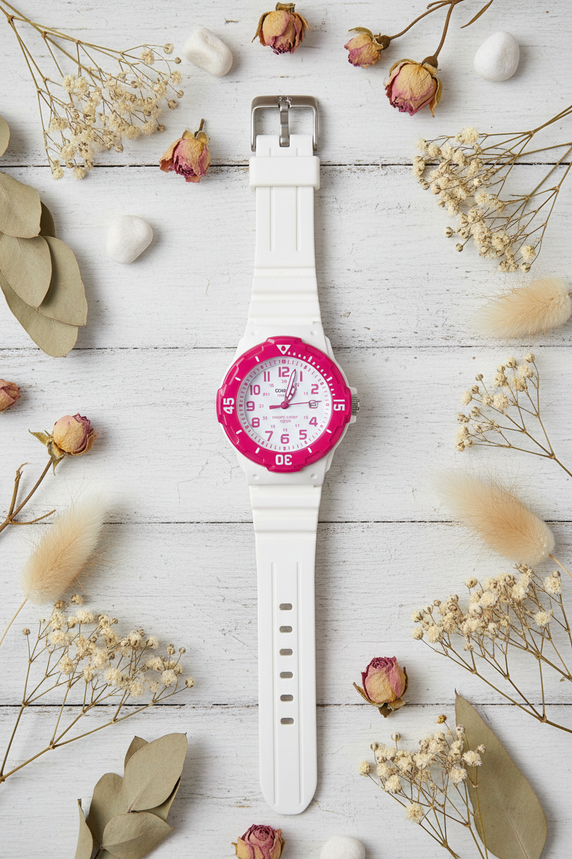 Reloj Casio LRW-200H-4BV Blanco