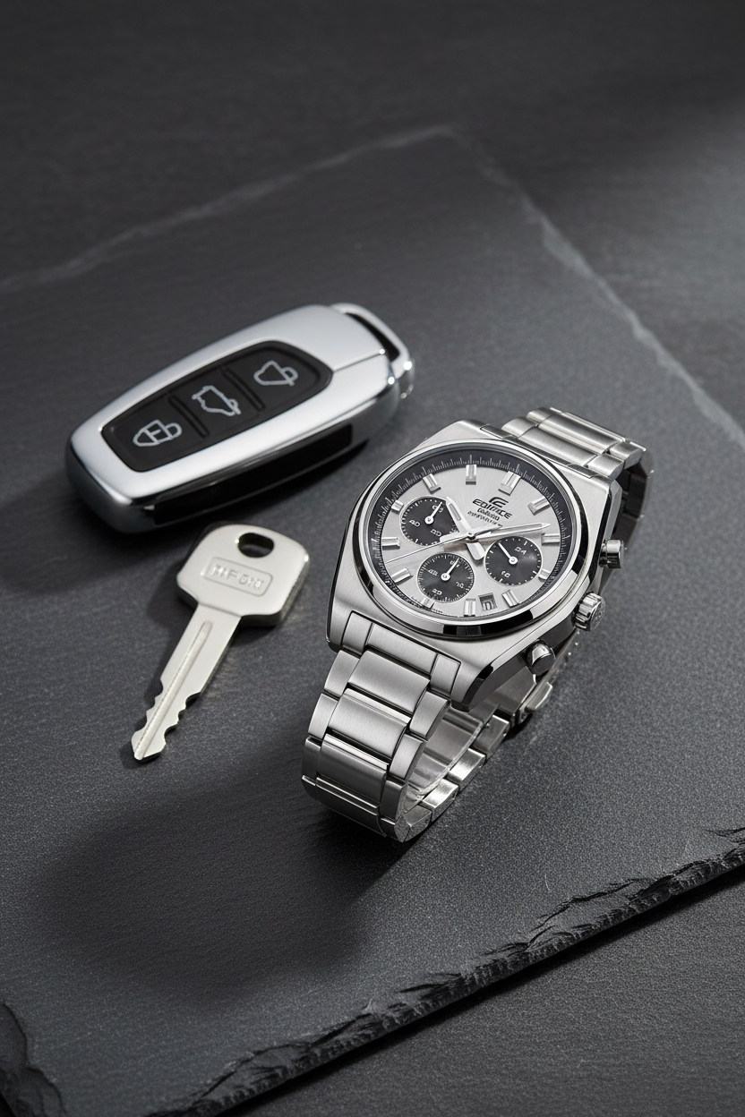 Reloj Casio Edifice EFB-730D-7AVU Plateado