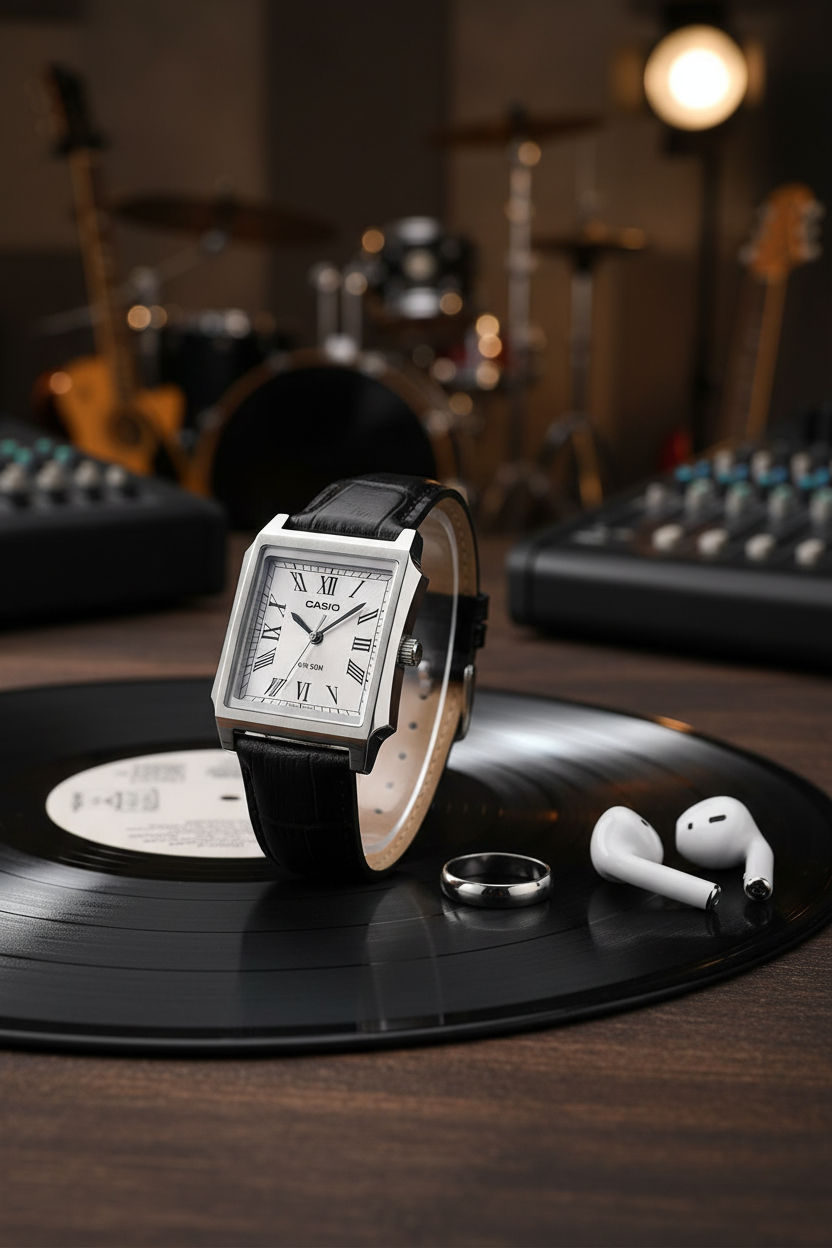 Reloj Casio MTP-B190L-7BV Negro