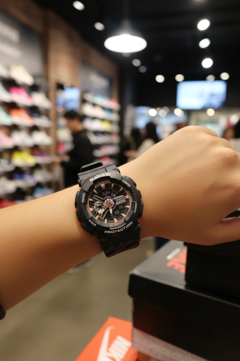 Reloj Casio Baby-G BA-110CH-1A Negro