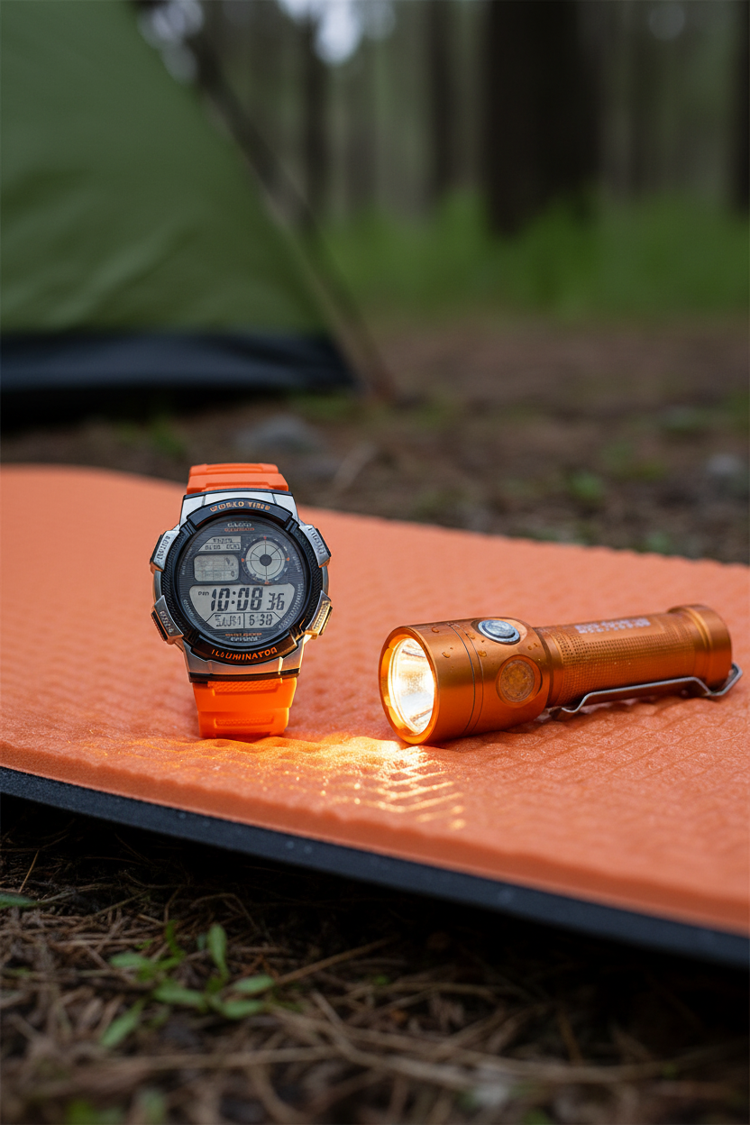 Reloj Casio AE-1000W-4BV Naranjado