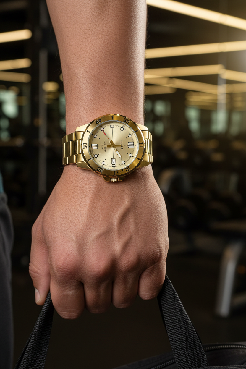 Reloj Casio MTP-VD01G-9EVU Amarillo
