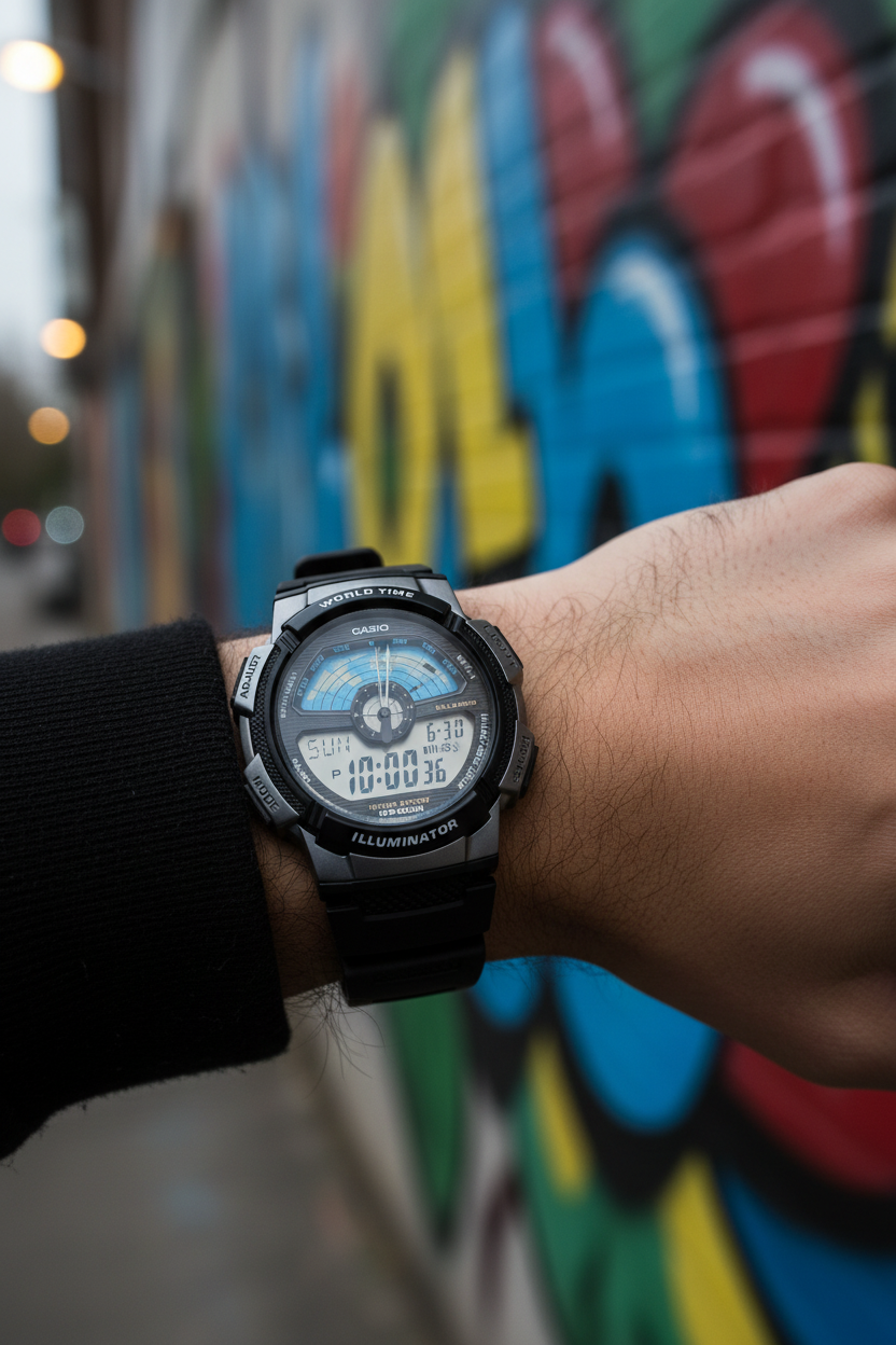 Reloj Casio AE-1100W-1AV Negro