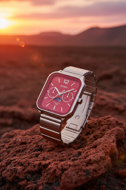 Reloj Casio MTP-M305D-4AV Rojo