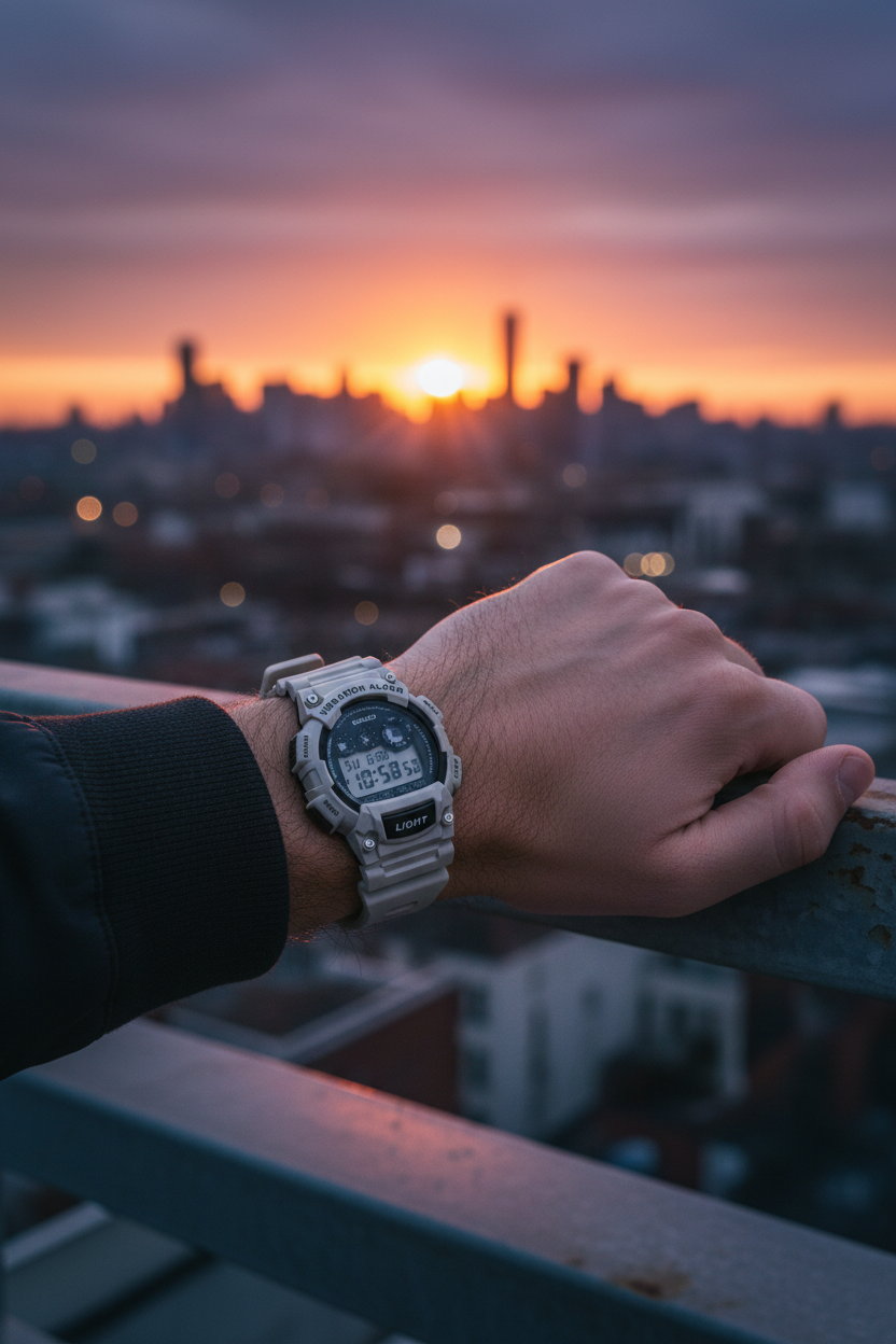 Reloj Casio W-735H-8A2V Gris