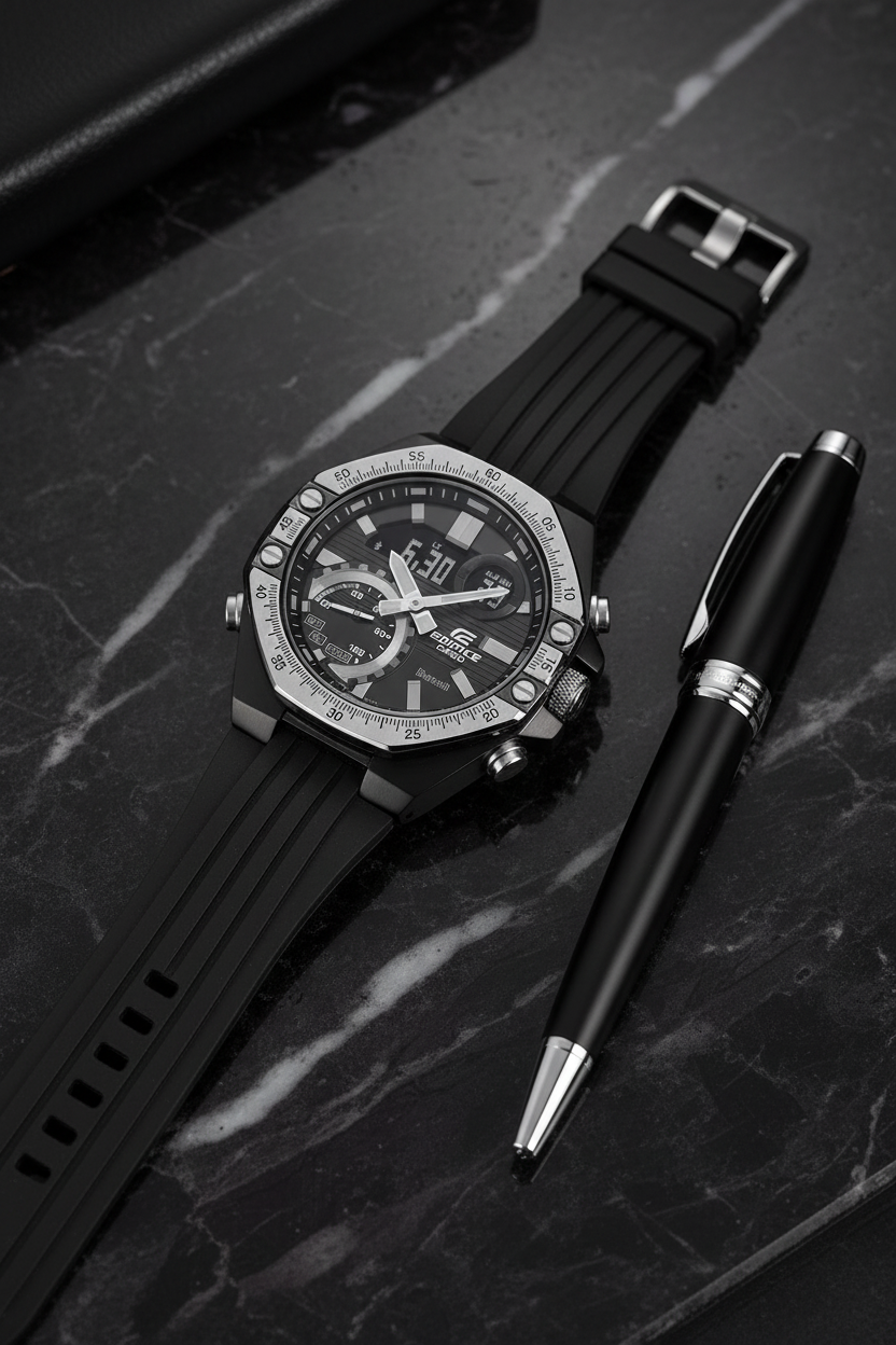 Reloj Casio Edifice ECB-10TP-1A Negro