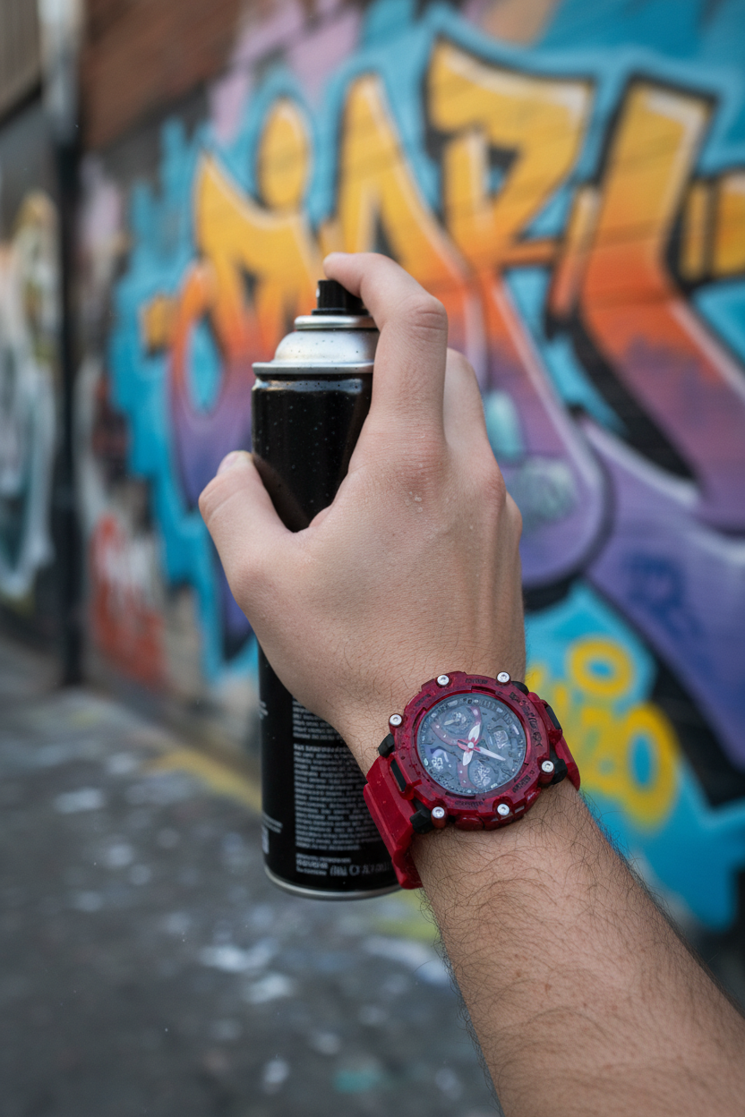 Reloj Casio G-Shock GA-2200SKL-4A Rojo
