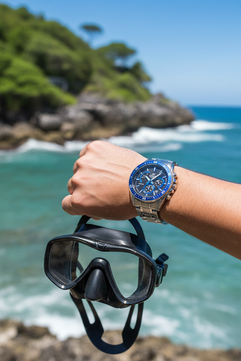 Reloj Casio Edifice EFR-552D-1A2VU Azul