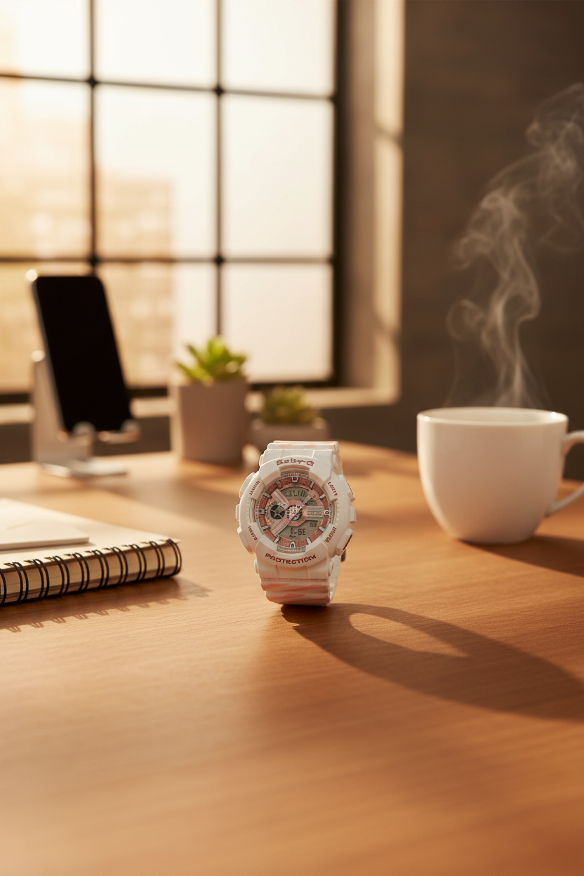 Reloj Casio Baby-G BA-110CH-7A Blanco