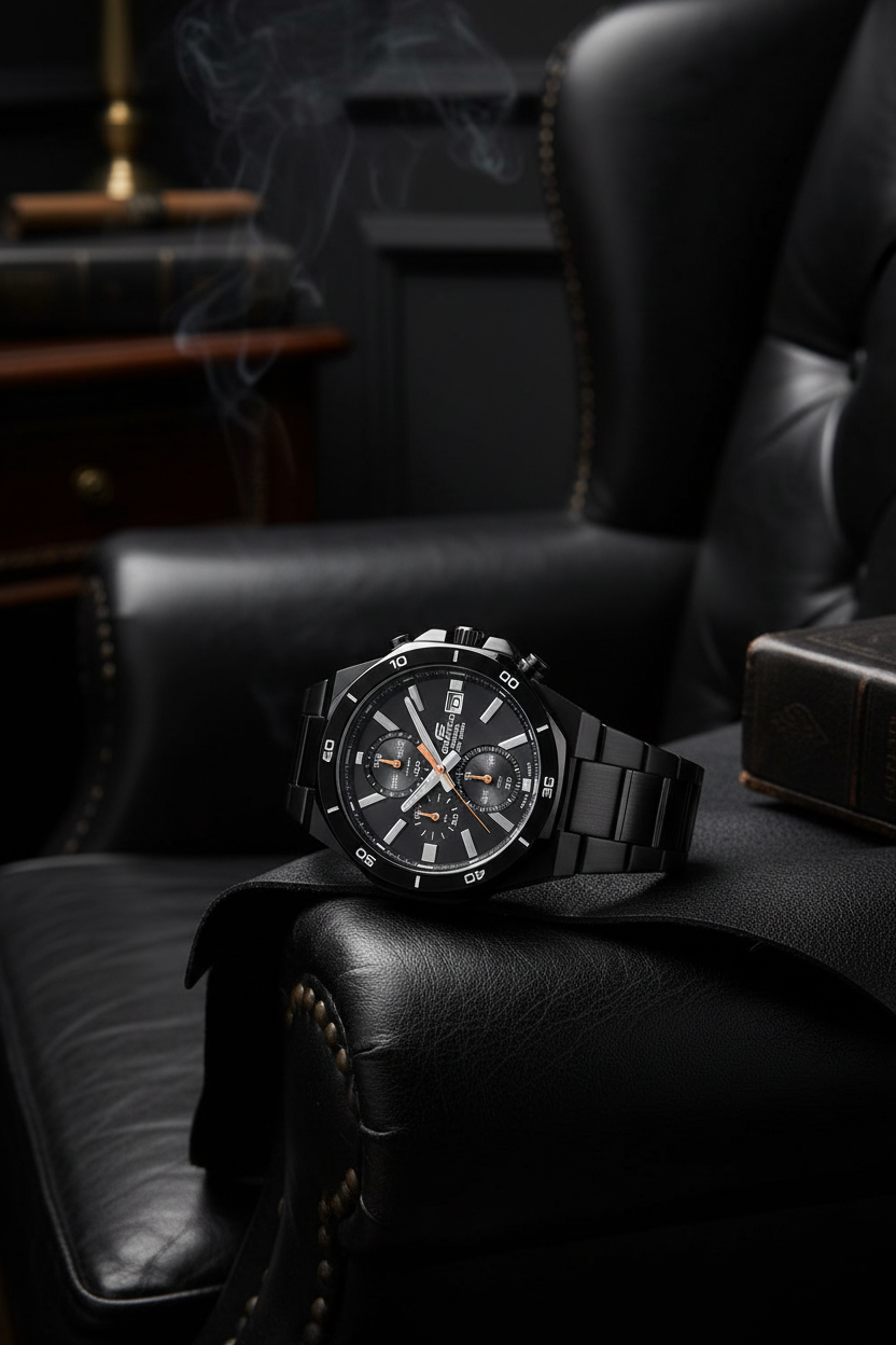 Reloj Casio Edifice EFV-640DC-1AVU Negro