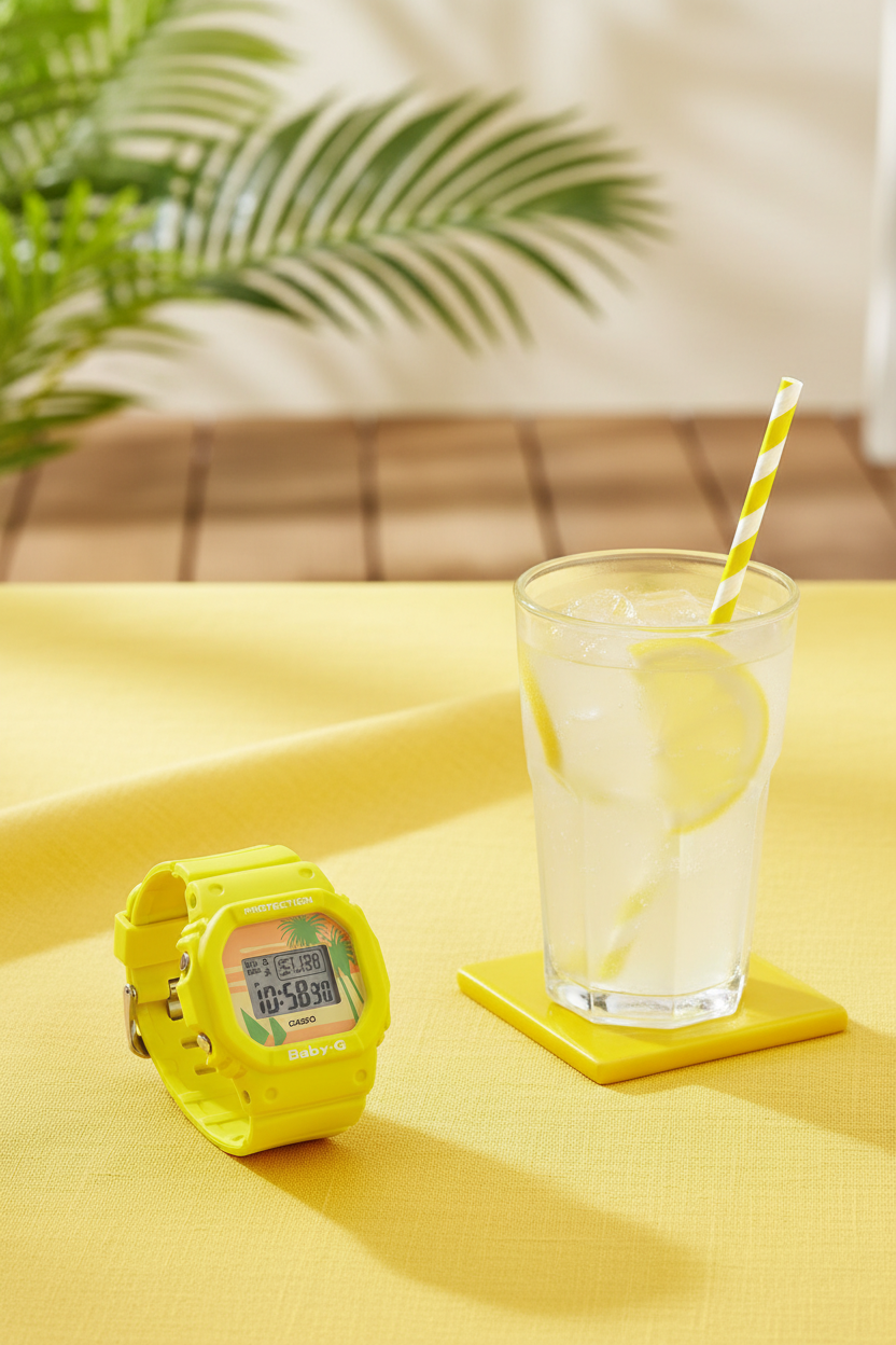 Reloj Casio Baby-G BGD-560BC-9 Amarillo