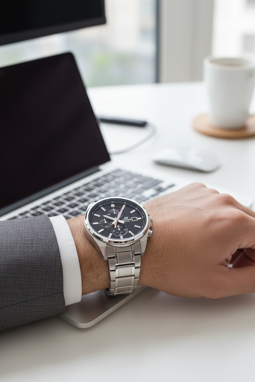 Reloj Casio Edifice EFV-610D-1AVU Negro