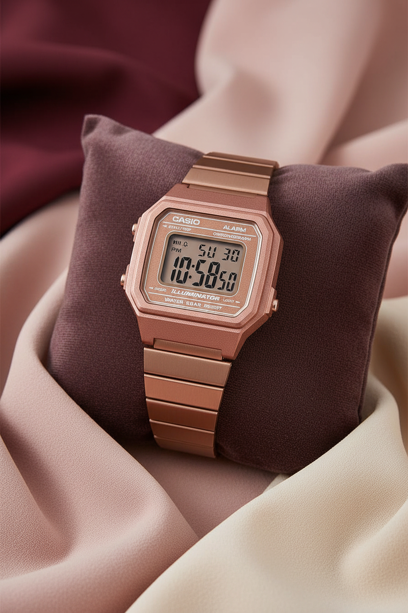Reloj Casio Vintage B650WC-5A Rosado