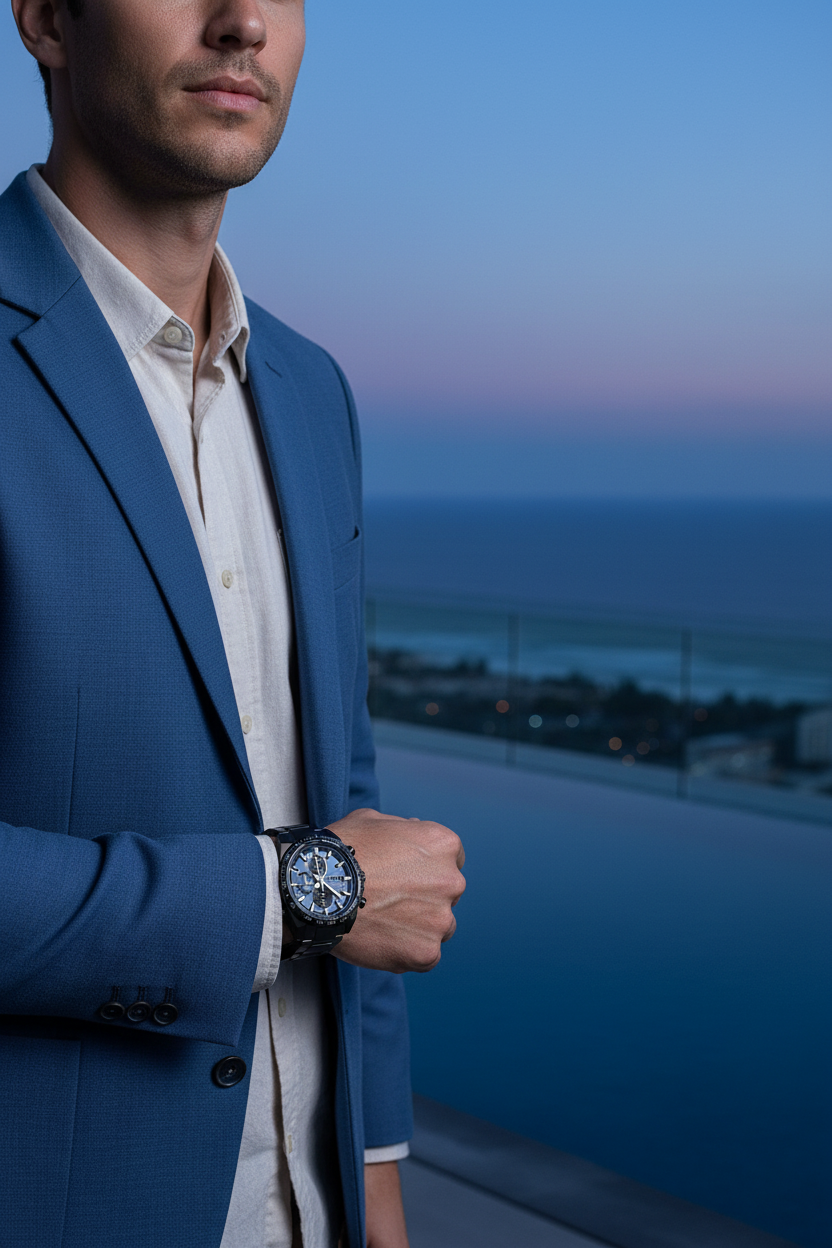 Reloj Casio Edifice EFR-574DC-2AVU Azul