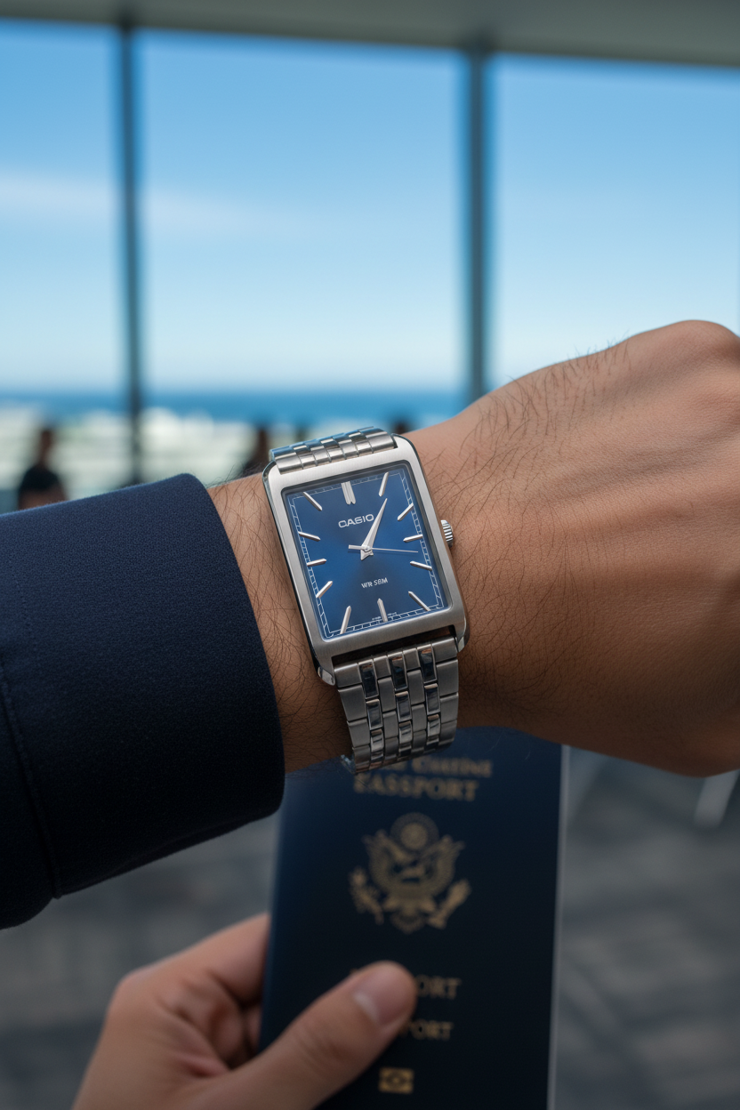 Reloj Casio MTP-B215D-2AV Azul