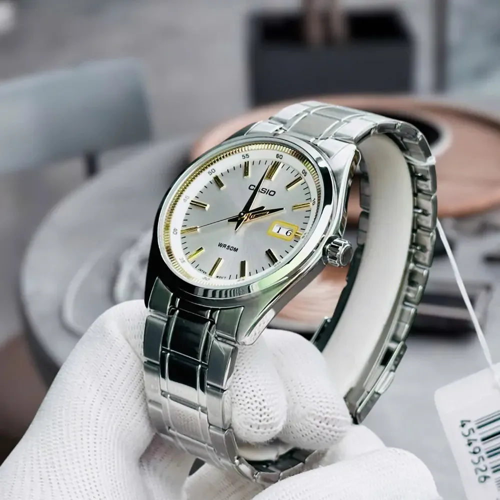 Reloj Casio MTP-B180D-7AV Blanco