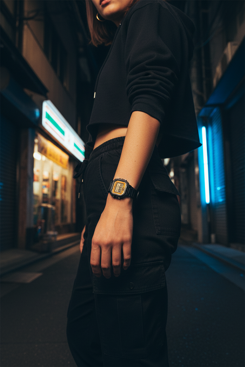 Reloj Casio LA-20WH-9A Negro