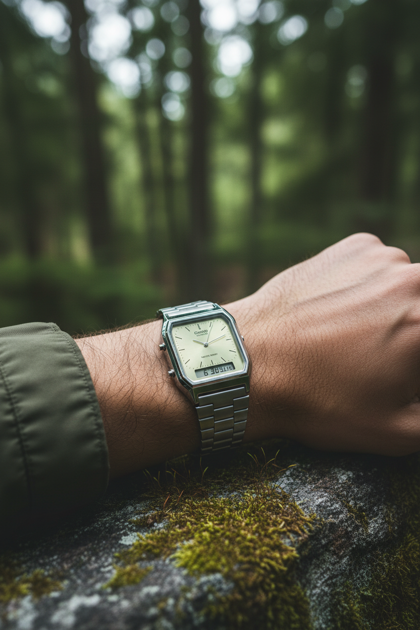 Reloj Casio Vintage AQ-230A-9AMQY Verde