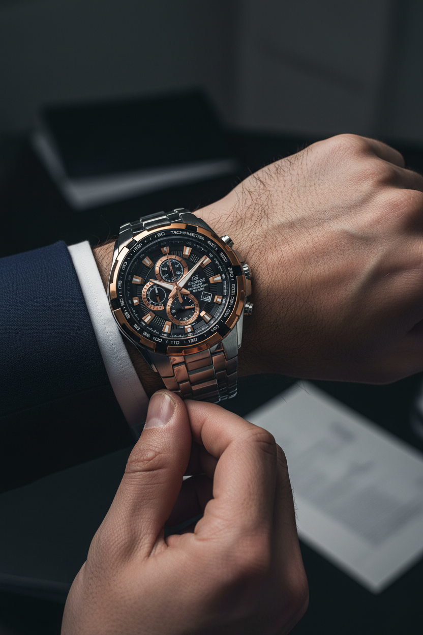 Reloj Casio Edifice EF-539D-1A5VU Negro