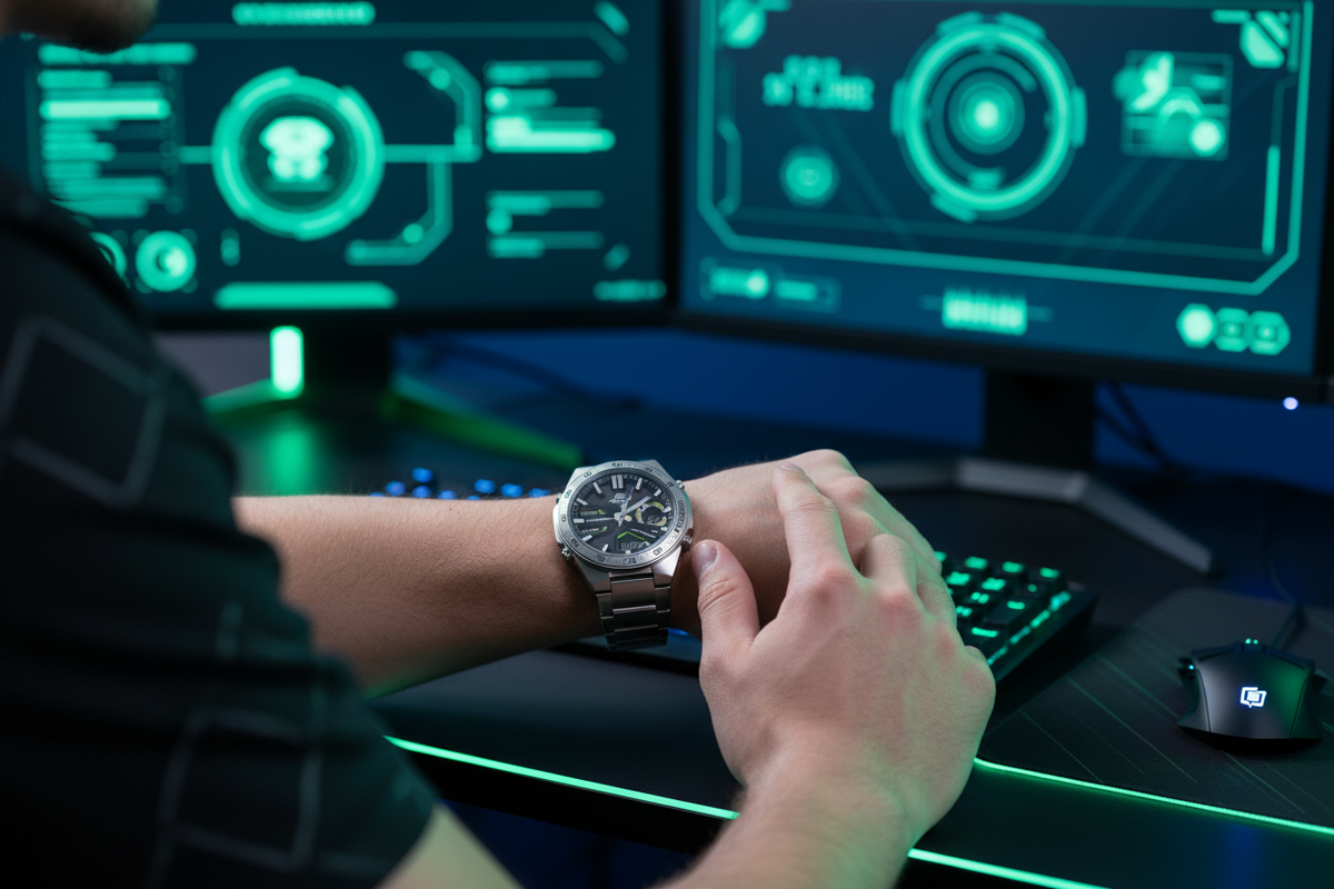 Reloj Casio Edifice EFV-C110D-1A3V Plateado