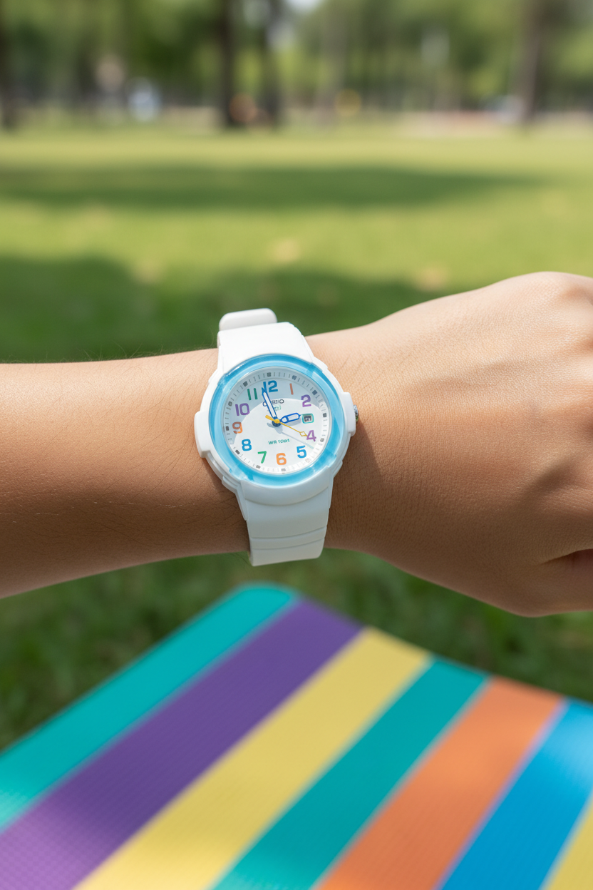Reloj Casio LX-800H-7A2V Blanco