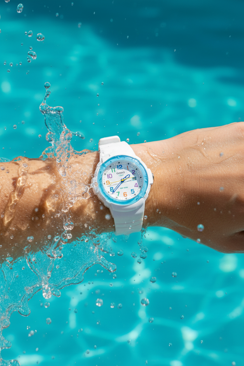 Reloj Casio LX-800H-7A2V Blanco