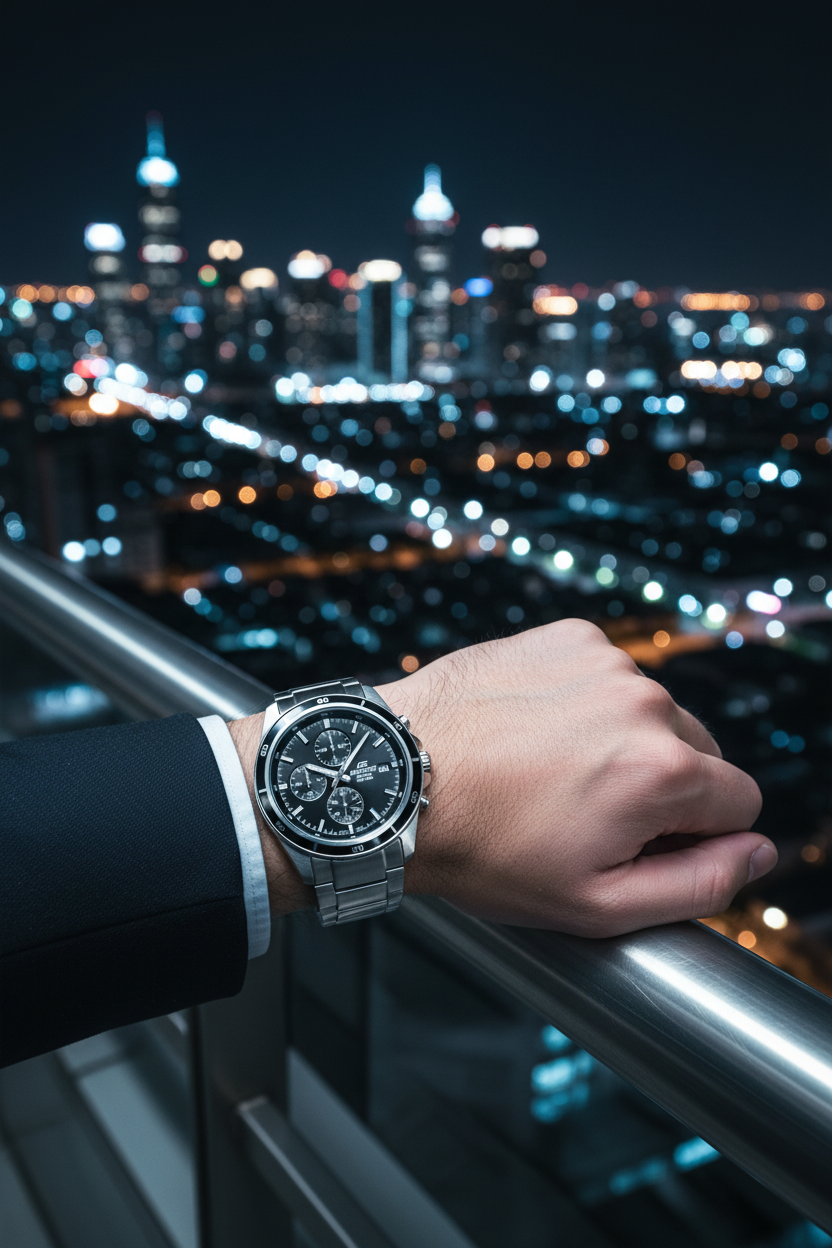 Reloj Casio Edifice EFR-526D-1AVU Negro
