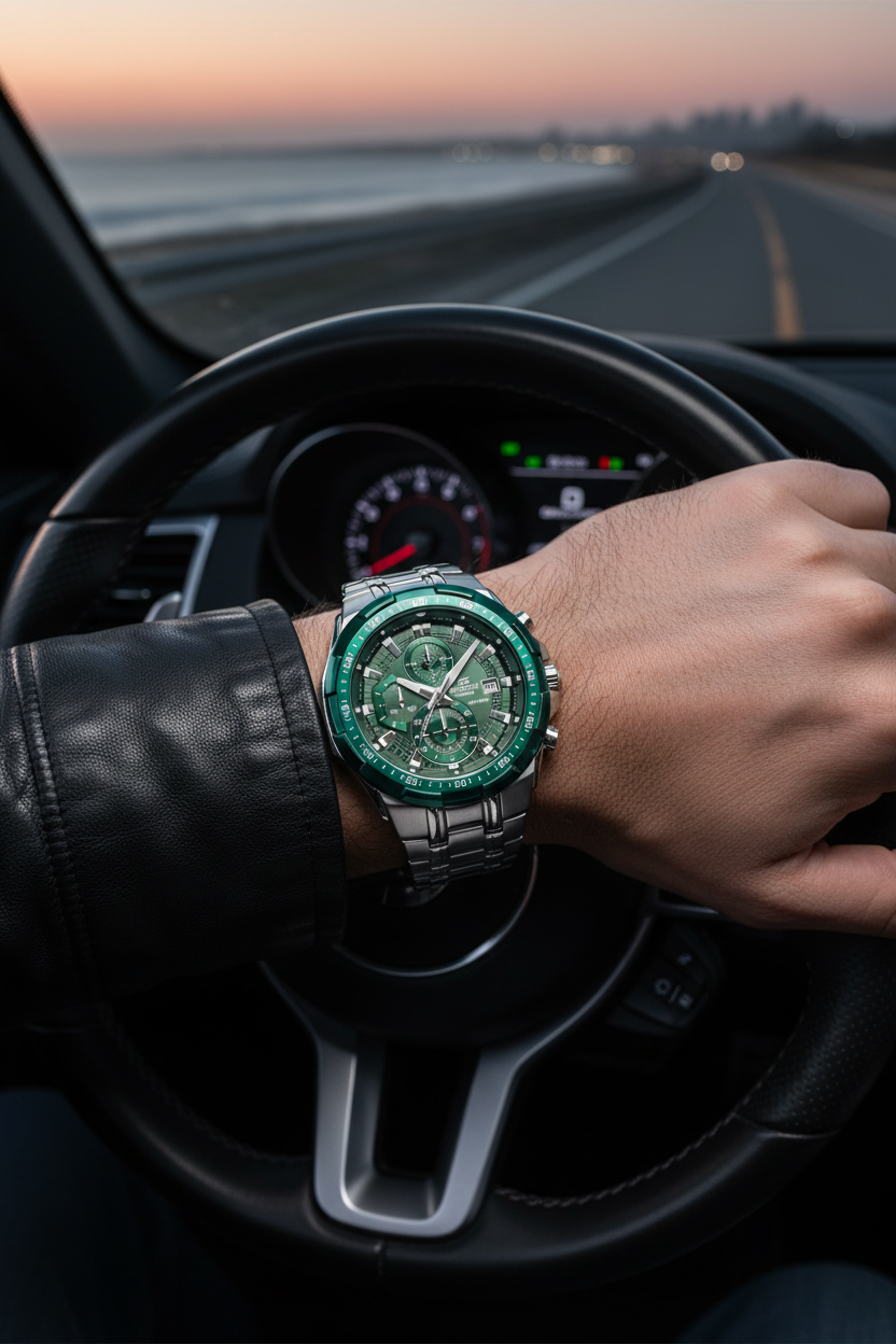 Reloj Casio Edifice EFR-539DE-3AVU Verde