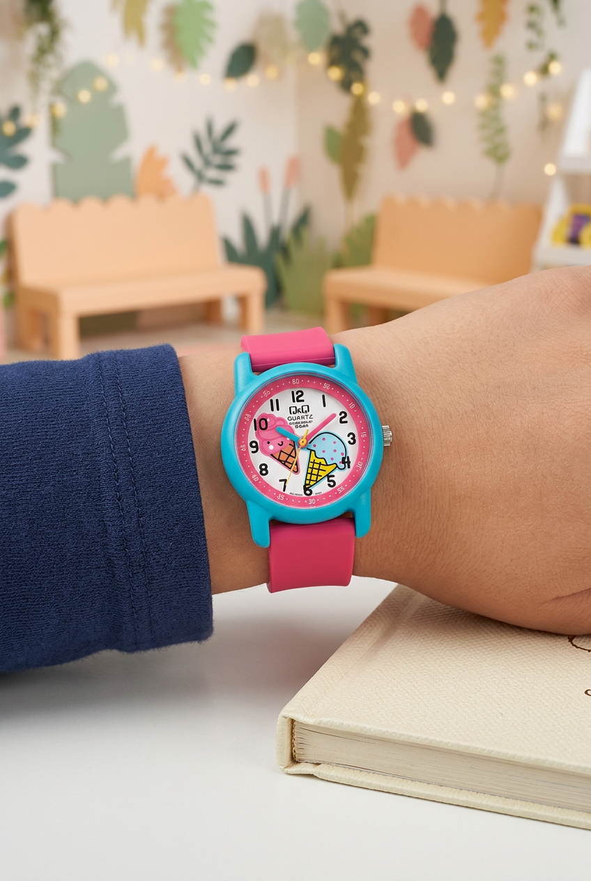 Reloj Q&Q VR41J007Y Rosado