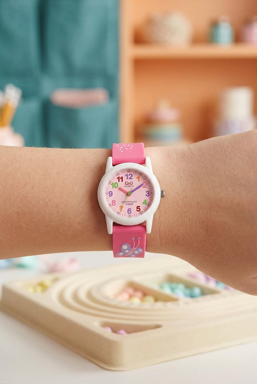 Reloj Q&Q VR99J002Y Rosado