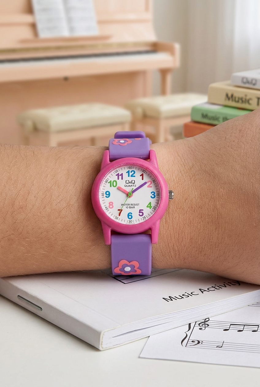 Reloj Q&Q VR99J001Y Morado
