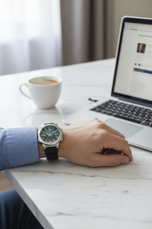 Reloj Casio AMW-870A-3AV Verde