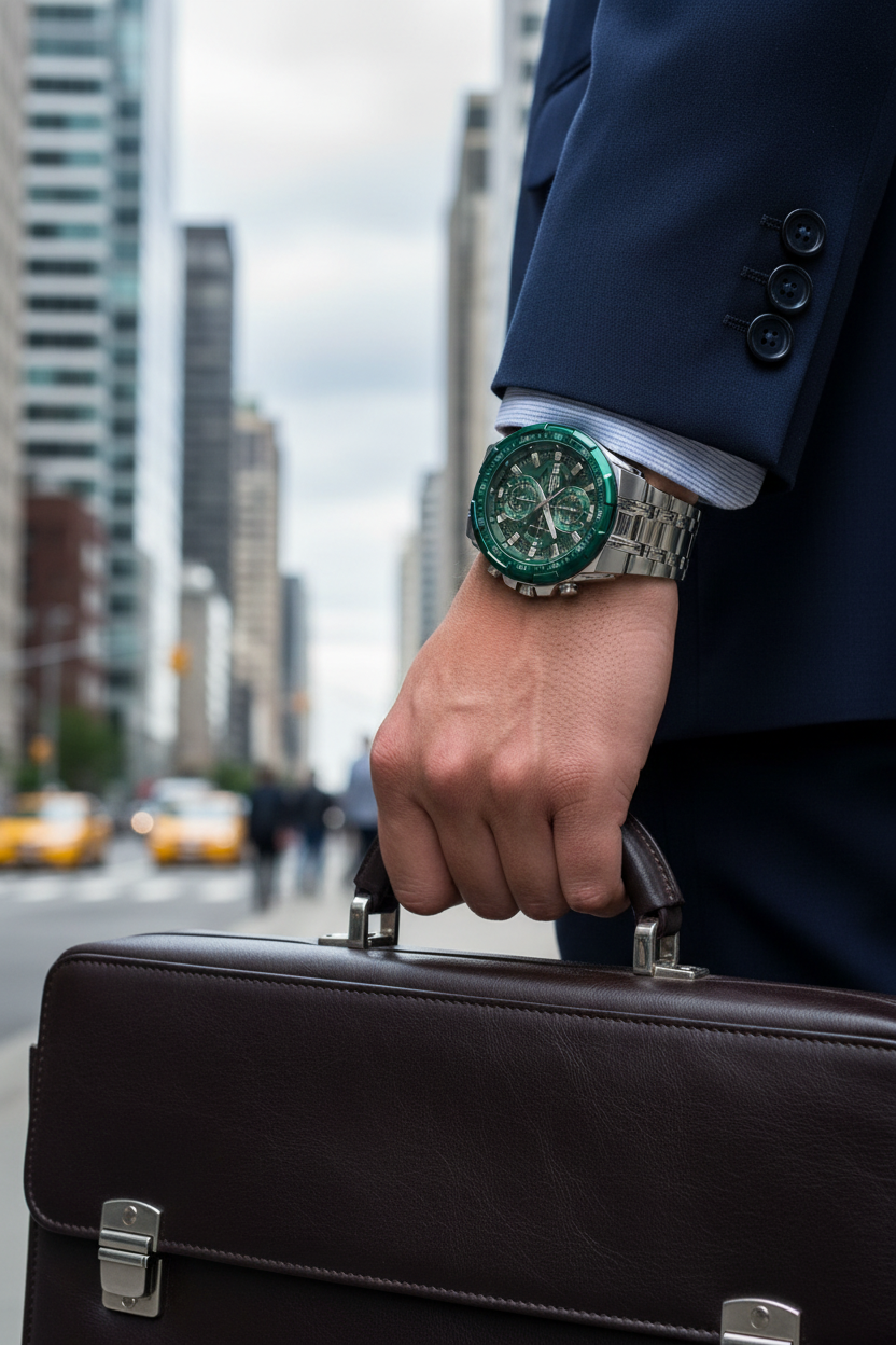 Reloj Casio Edifice EFR-539DE-3AVU Verde