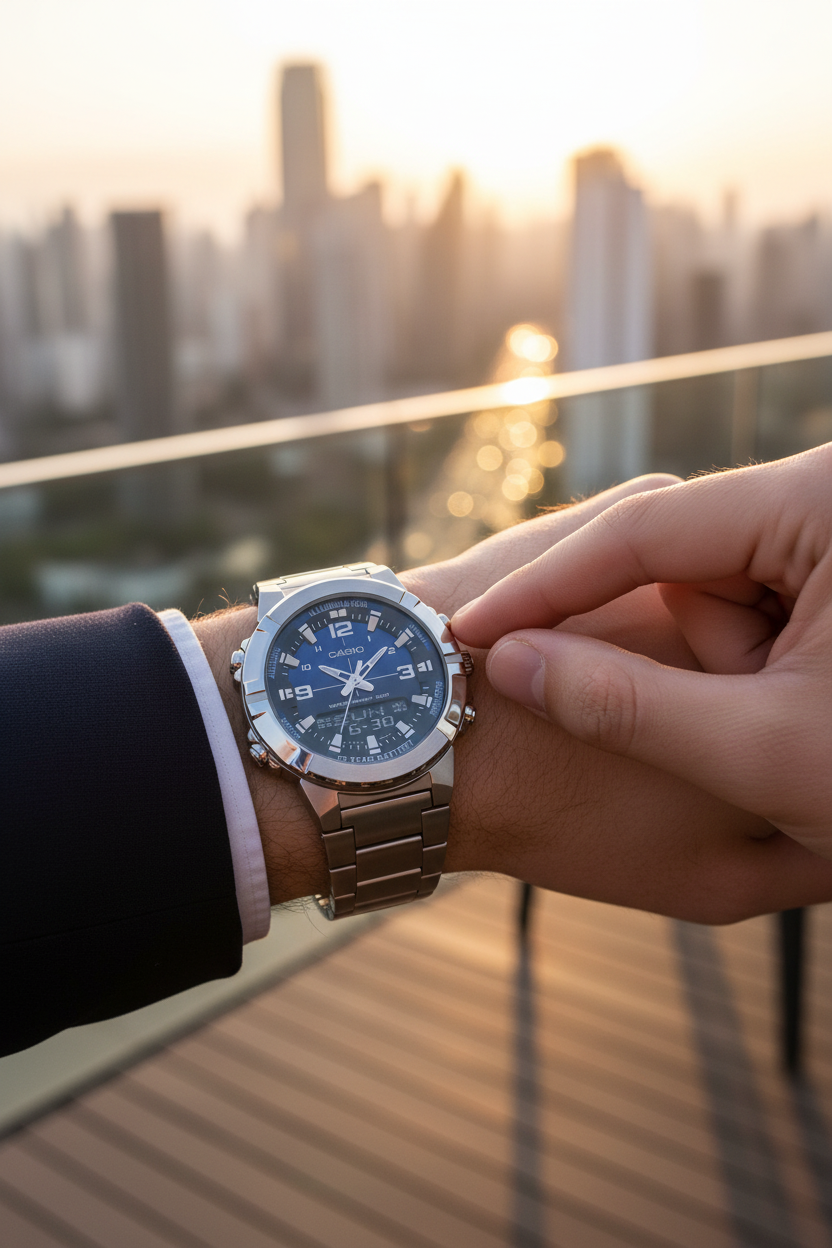 Reloj Casio AMW-870DA-2A1V Azul