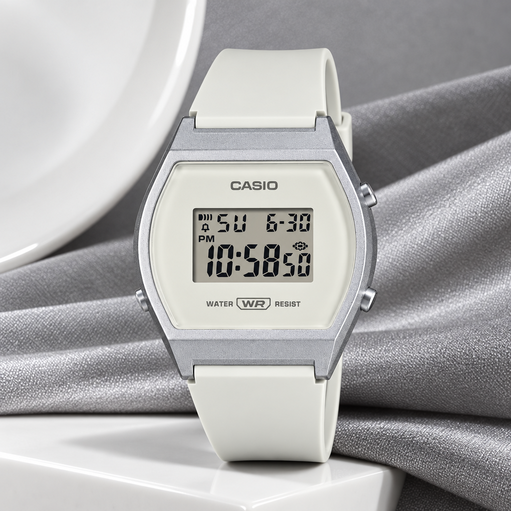 Reloj Casio LW-204-7A Blanco