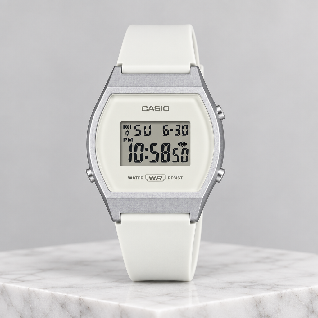 Reloj Casio LW-204-7A Blanco
