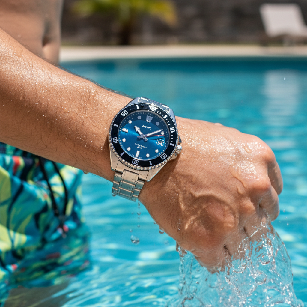 Reloj Casio MDV-10D-2A1V Azul