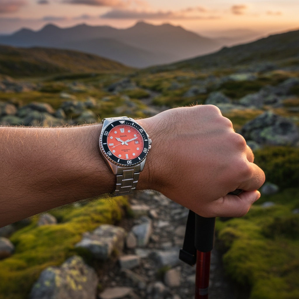 Reloj Casio MDV-10D-4A1V Naranja