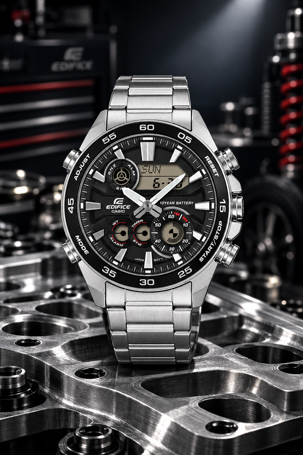 Reloj Casio Edifice ERA-130D-1A Negro
