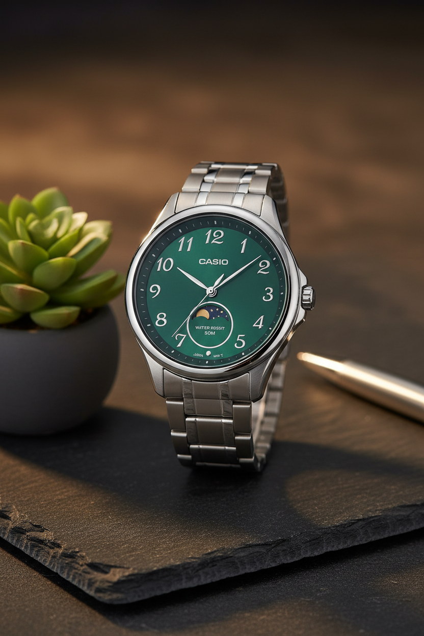 Reloj Casio MTP-M110D-3AV Verde